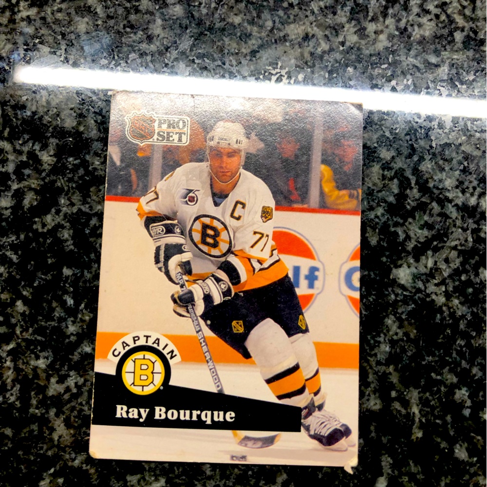 Ray Bourque Pro Set 1991 #567 hockey card!!